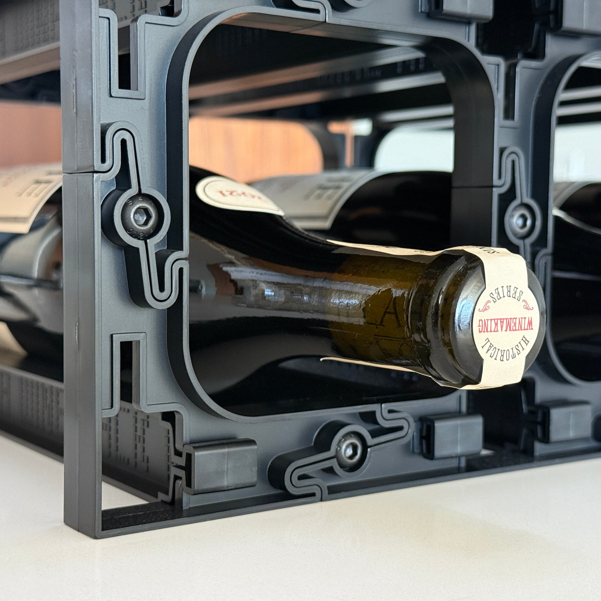 Alpaca 6-Bottle Modular Wine Rack